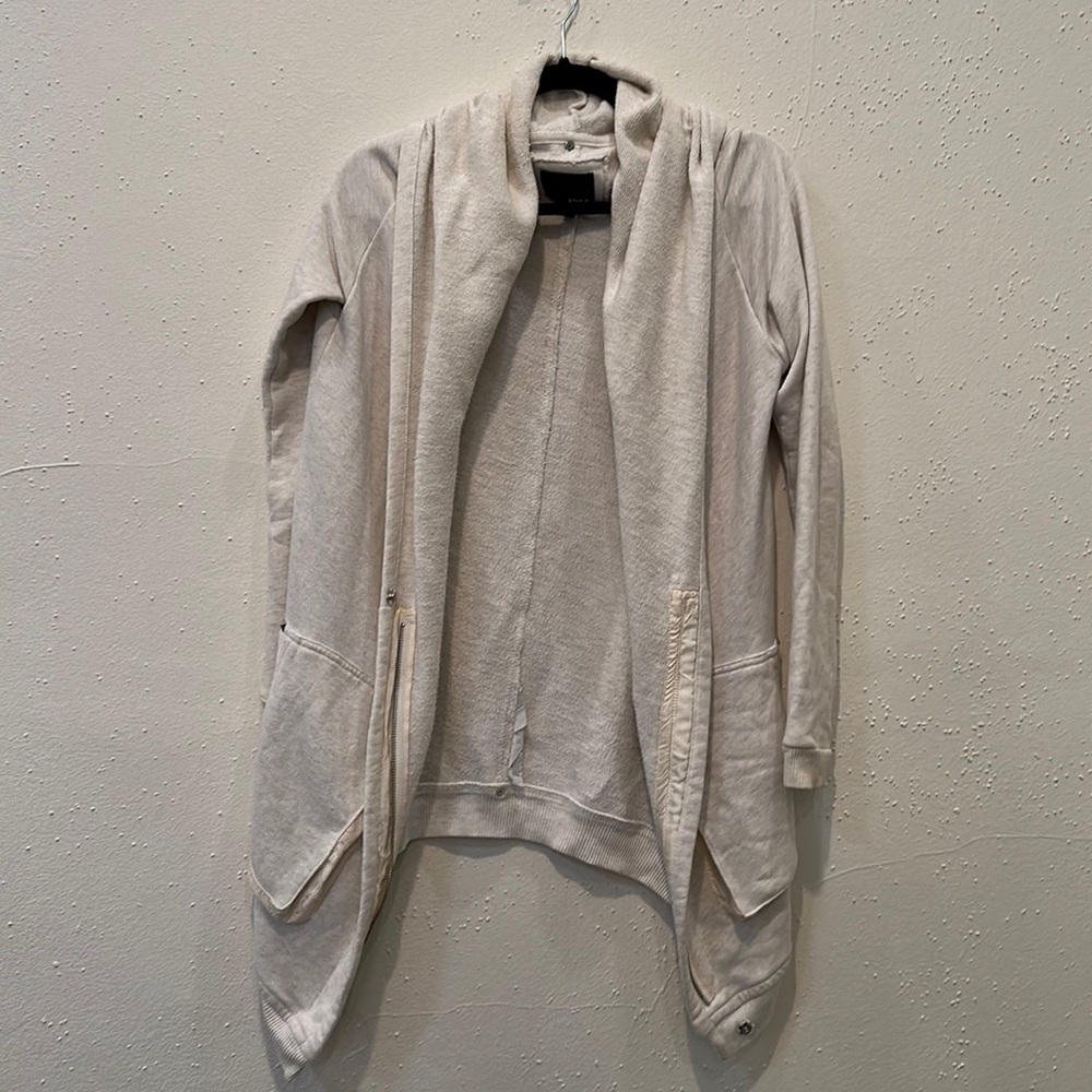 Aritzia Wilfred grey oversized sweater